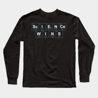 Science Wins Long Sleeve T-Shirt